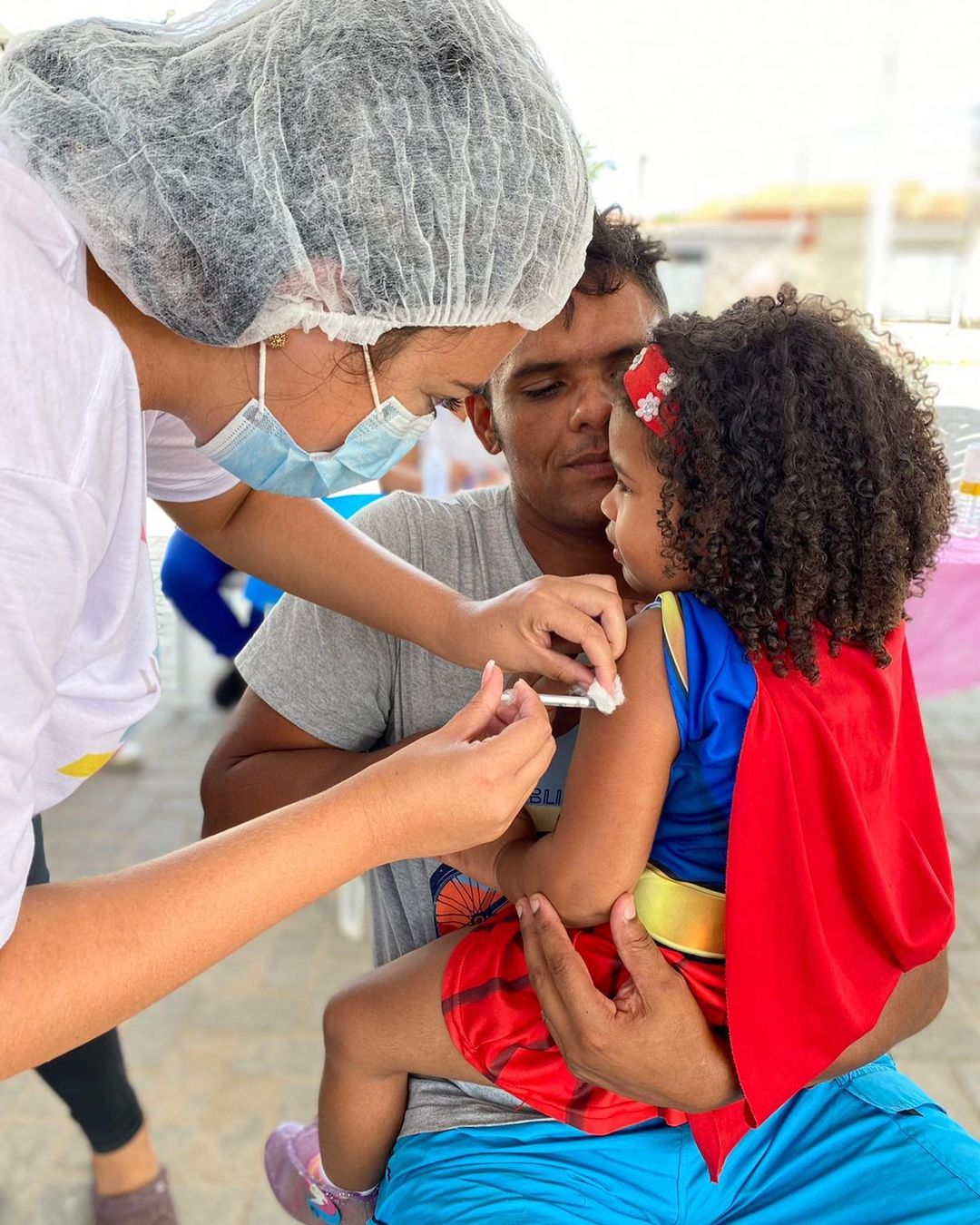 Dia D de vacinação aconteceu em toda Santa Rita nestes dias 29 e 30