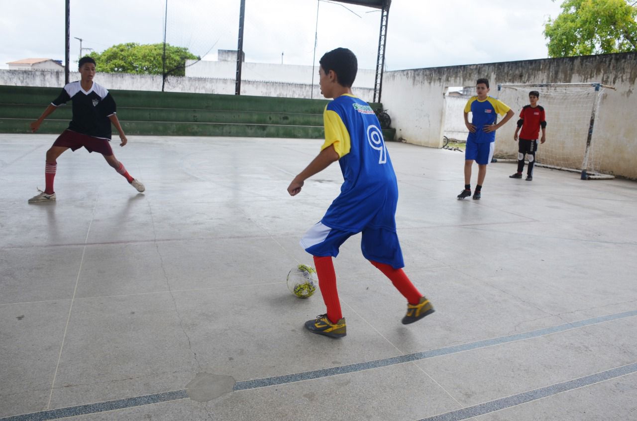 Finais do futsal marcam o último dia das Olimpíadas Escolares e Paraescolares de Santa Rita