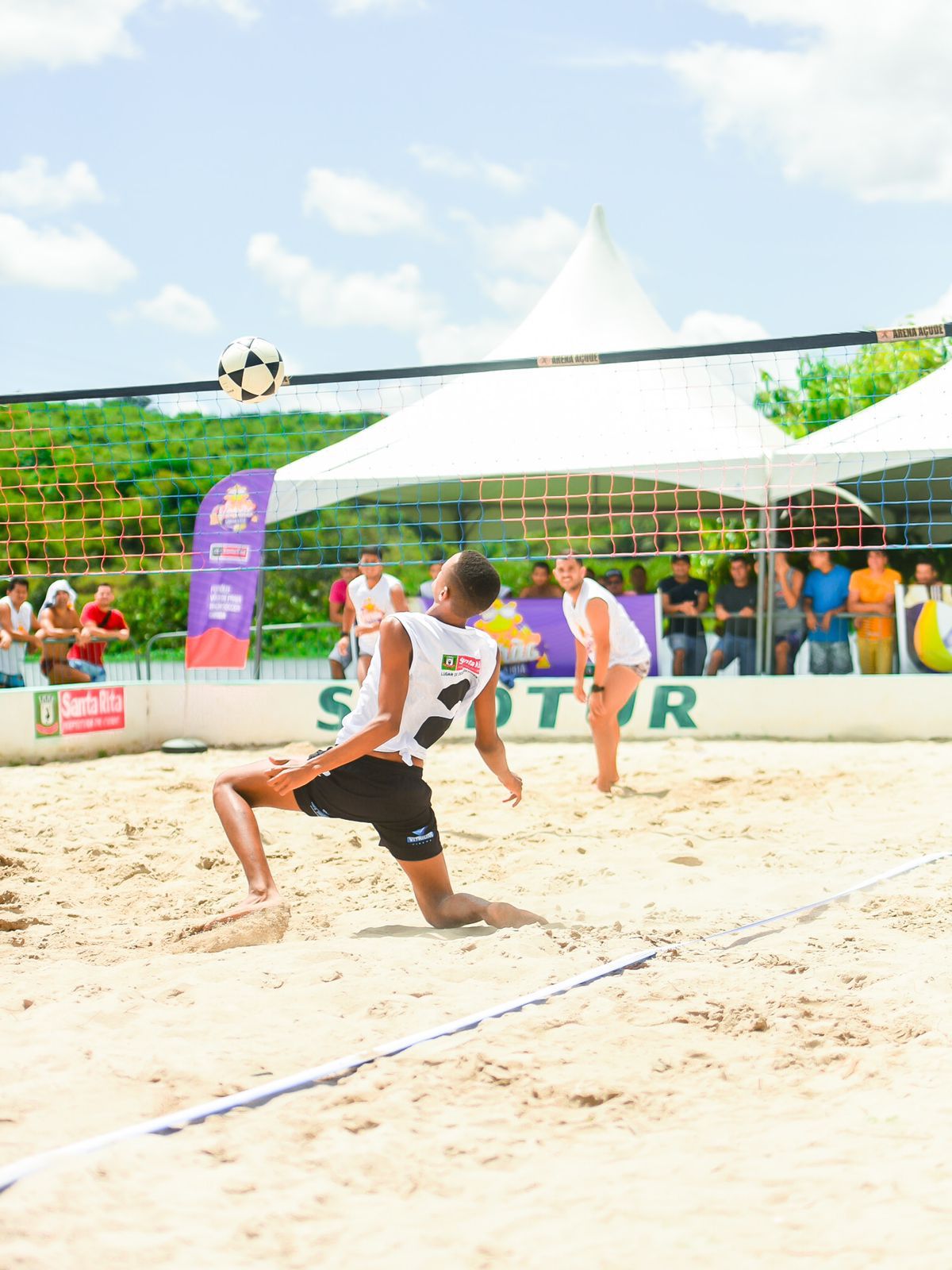 Beach soccer abre Verão Mais Santa Rita, neste domingo, no Balneário das Águas Minerais
